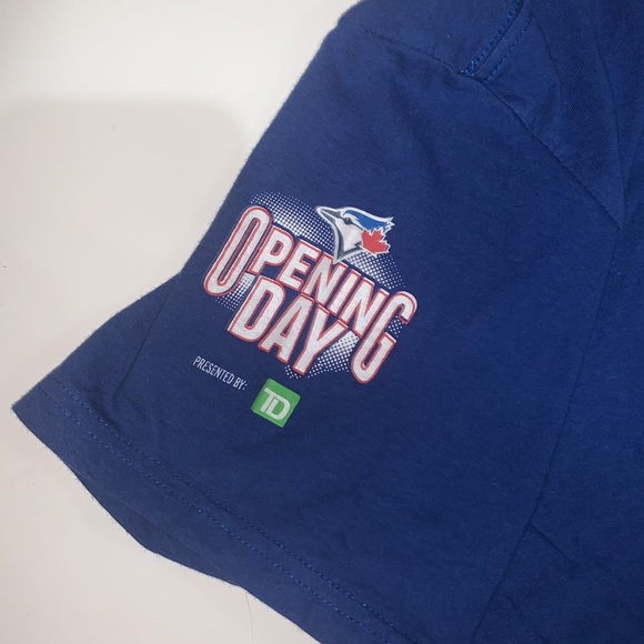 🚨SOLD🚨Toronto BlueJays Opening Day T-Shirt Unisex Size XL - Picture 4 of 4